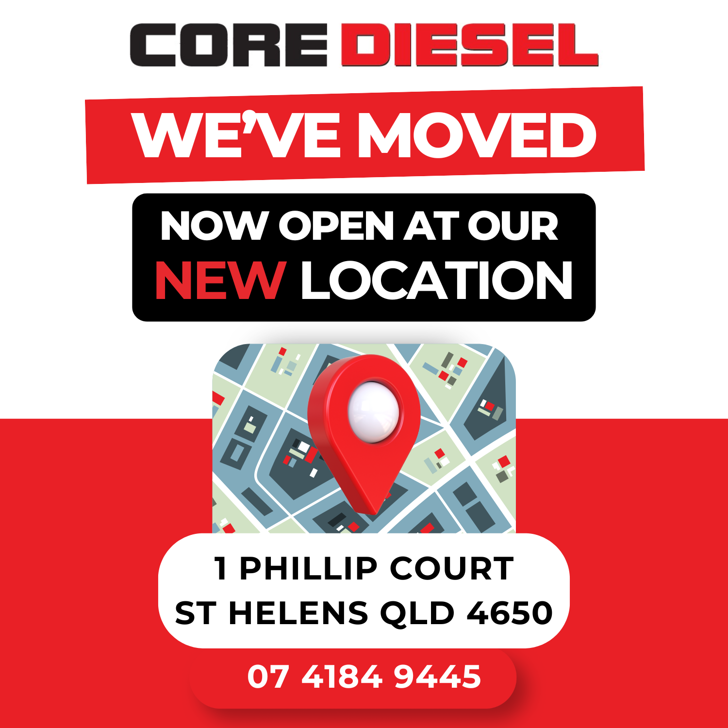 core diesel moved 1 phillip court st helens